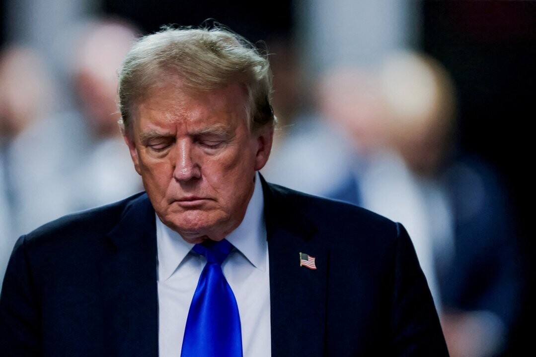 Реакция республиканских избирателей на осуждение Трампа в результате последнего опроса