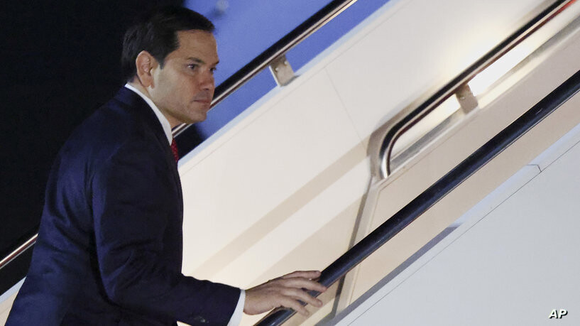 US Secretary of State Marco Rubio Returns Due to Mechanical Issue