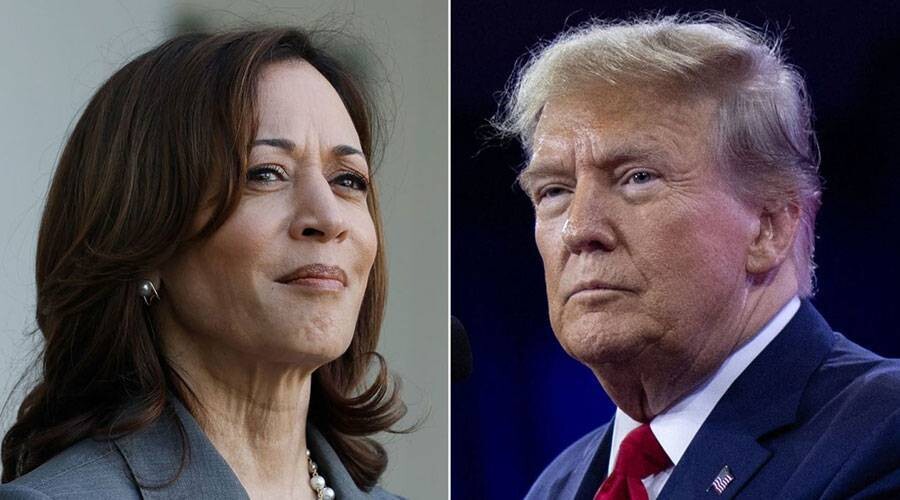 Камала Харрис опережает Трампа в последнем опросе