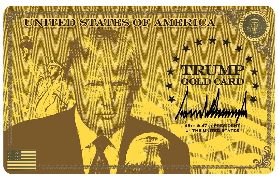 Trump Announces 'Gold Card' for Fast-Track Visas at $1 Million
