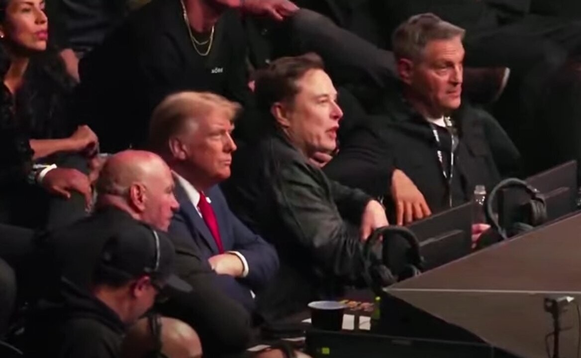 Trump Celebrates Victory at MMA Event in NYC
