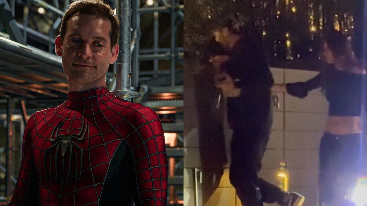 Tobey Maguire Caught Trying to Climb into His Home
