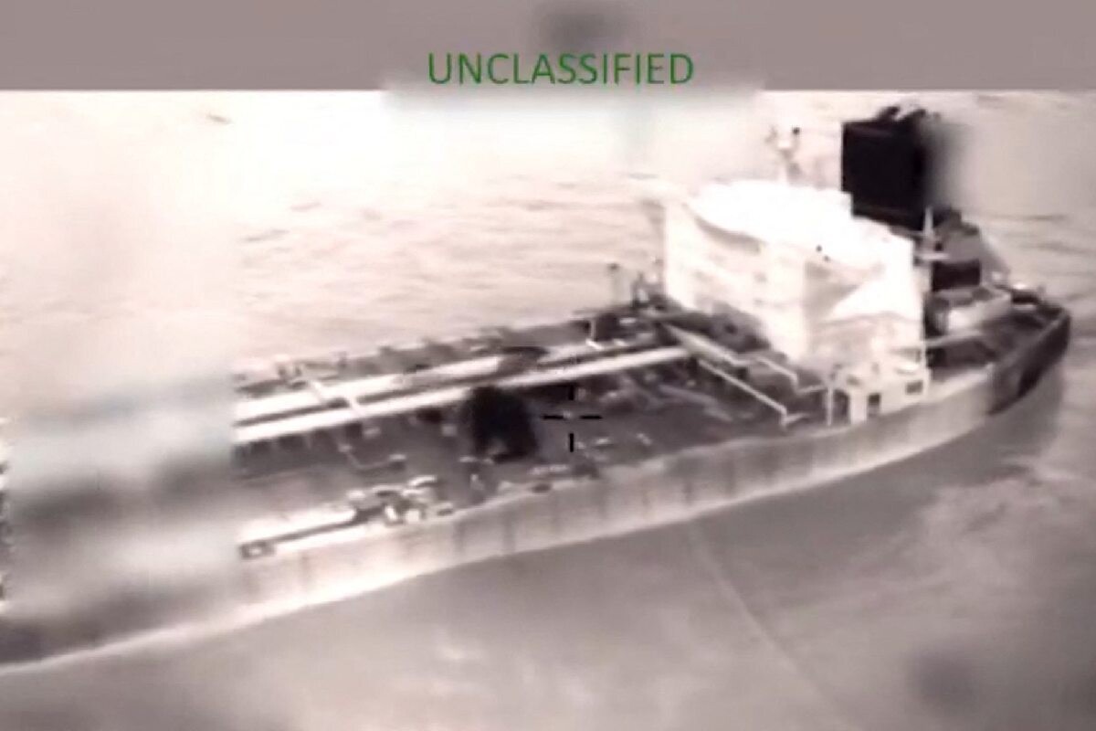 EE.UU. incauta un petrolero frente a las costas de Venezuela