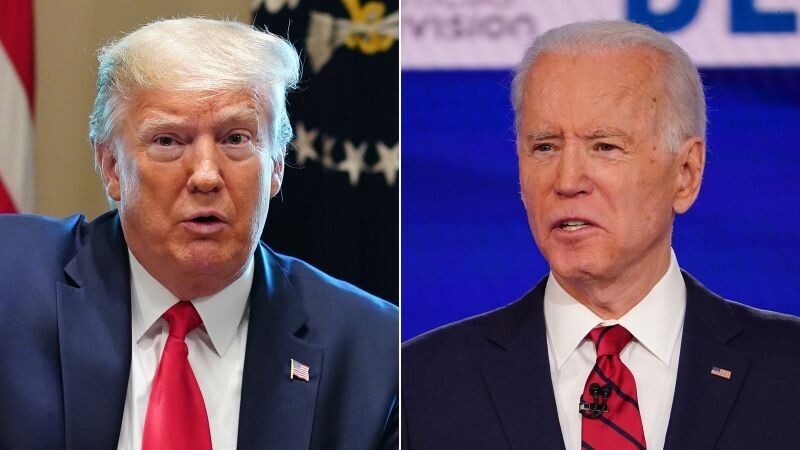 Трамп лидирует перед Байденом на 6 пунктов по национальному опросу