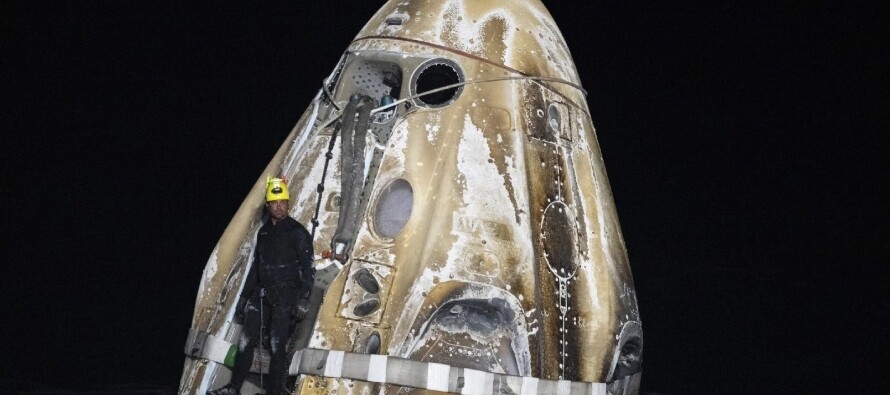 Астронавт NASA госпитализирован после возвращения с МКС