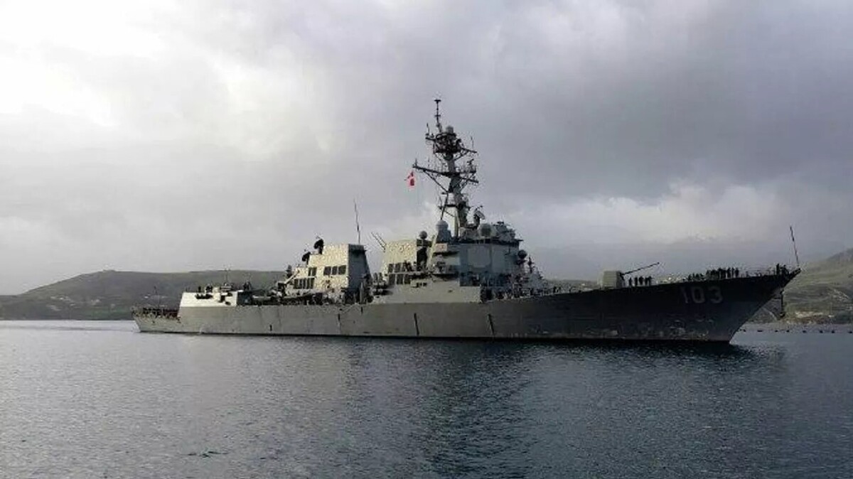 U.S. Navy Destroyer Collides with Supply Ship in Caribbean