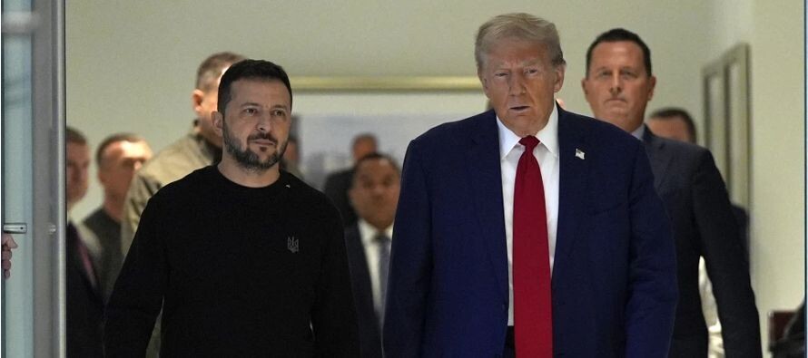 Трамп и Зеленский обсуждают защиту от России