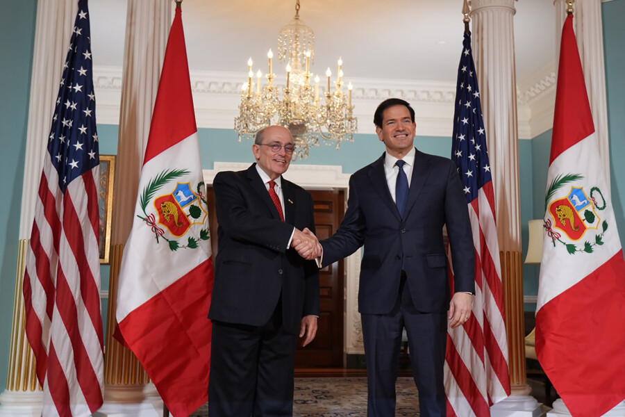 US and Peru reaffirm fight against drug trafficking and cooperation in critical minerals