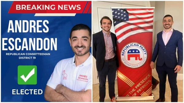 Andrés Escandón Attiq Elected as GOP Member in Miami