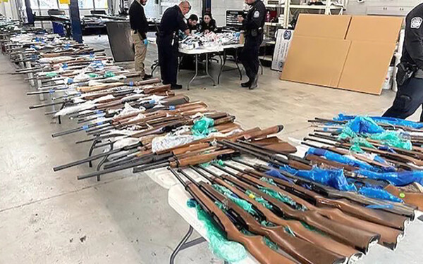 Father and Son Arrested in Laredo for Smuggling Firearms to Mexico