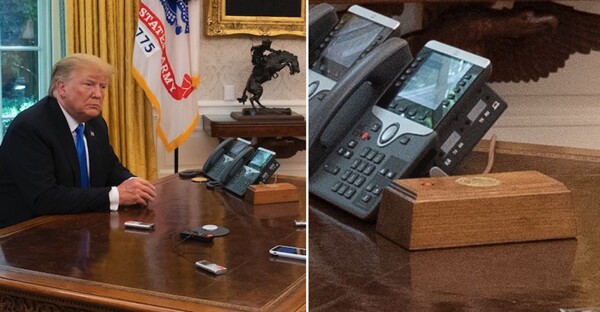 Trump Installs Coca-Cola Button in Oval Office