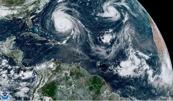 NOAA прогнозирует выше среднего сезон ураганов в Атлантике на 2024 год