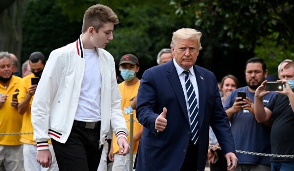 Баррон Трамп выбран делегатом на национальную конвенцию республиканцев
