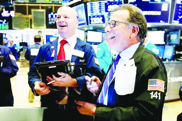 Dow Jones достигает нового рекорда