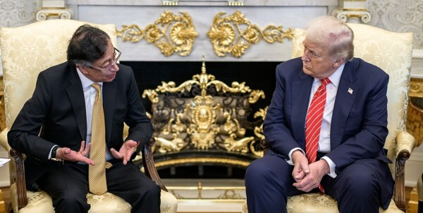 Trump and Petro Meet at the White House