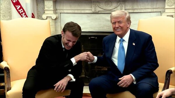 Trump describes Macron as a 'giant jerk'