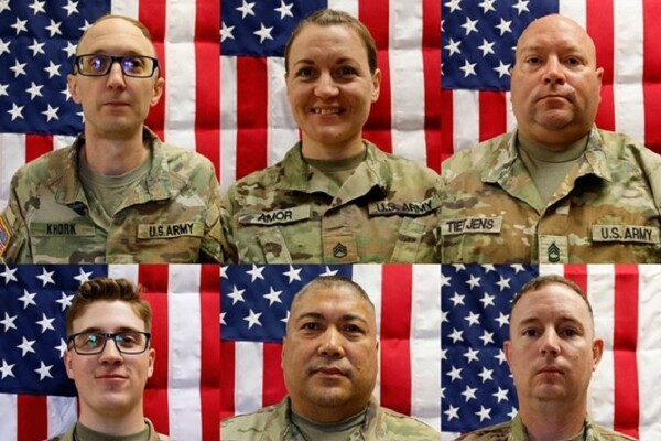 Trump attends dignified transfer for soldiers killed in Kuwait