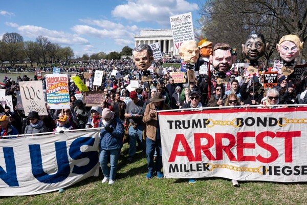 Third Day of 'No Kings' Protests Begins in US