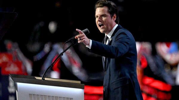 Donald Trump Nominates Matt Gaetz as Attorney General