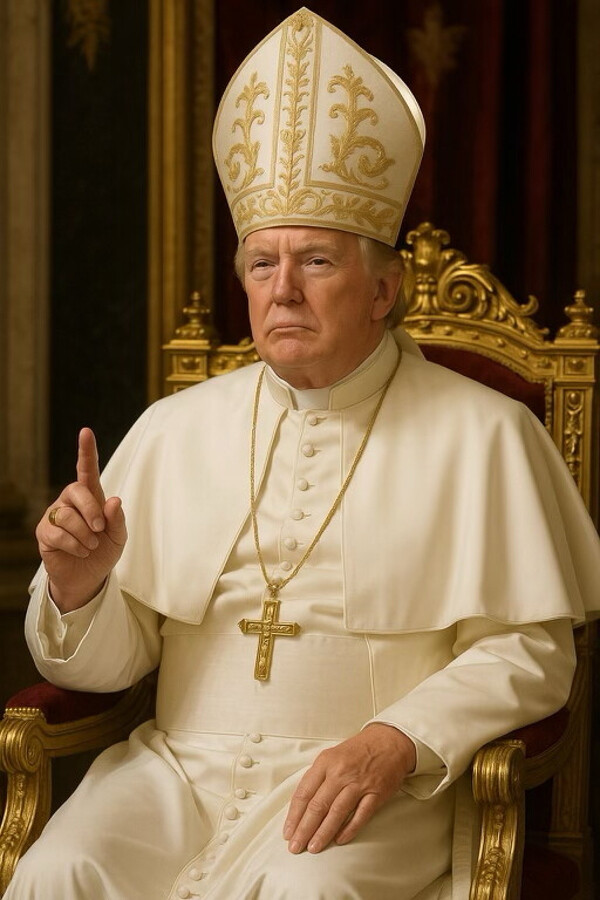 Trump Posts Controversial AI Image as Pope