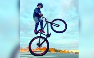 Молодой BMX райдер вызывает контроверсию в Хаверфорде