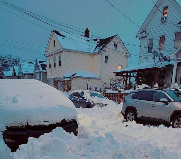Severe Snowstorm Hits New York