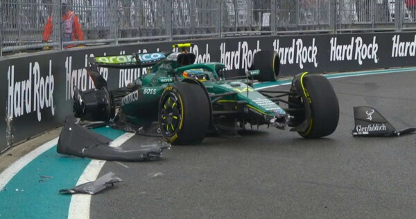 Alonso's Frustrating Crash at Miami GP